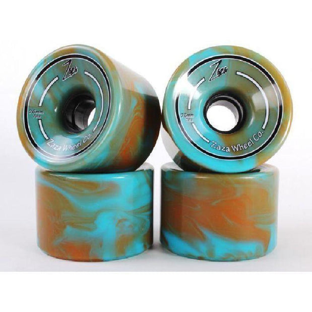 Zaza Longboard Cruiser Wheels 76 mm 78a Duro - Longboards USA