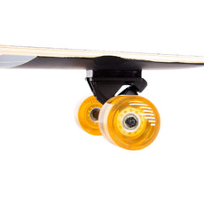 Zed  Pewter Pointe 44" Top Mount Bamboo Kicktail Longboard - Longboards USA