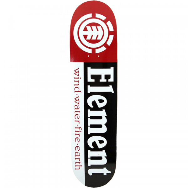 ELEMENT ★ SkateBoad BASS & LURE Element Blue Flower Diamond Tail 27 in Cruiser Skateboard
