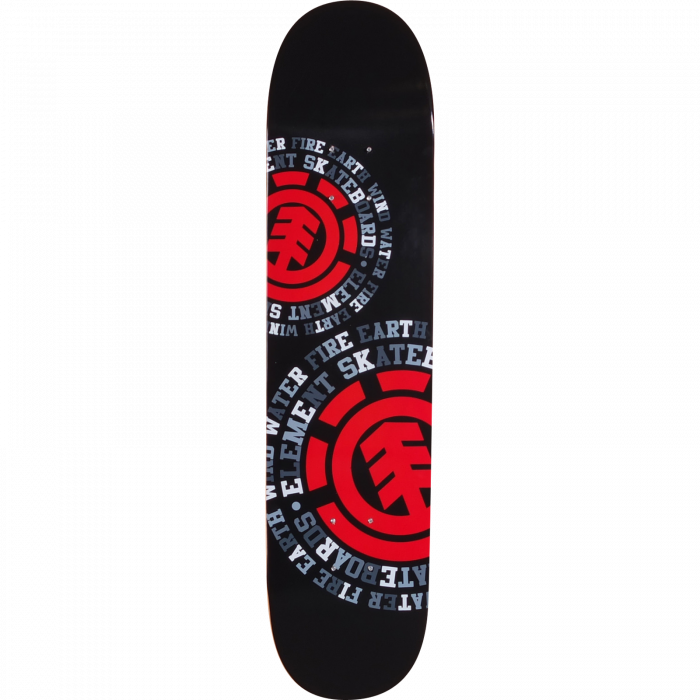 Element Blue Flower Diamond Tail 27 in Cruiser Skateboard
