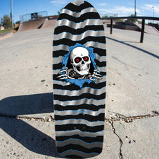 Powell Peralta Ripper Silver Foil 10" Skateboard Deck