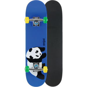 Enjoi Panda Soft Top 7.0" Blue Skateboard