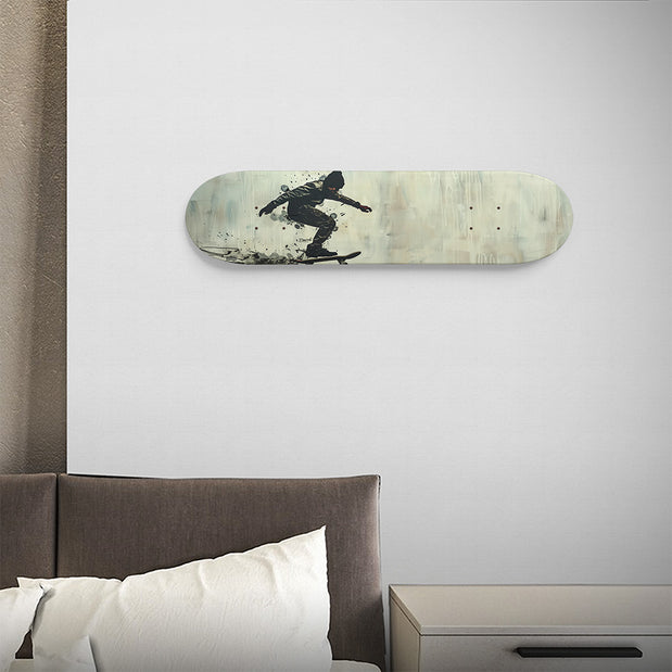 Banksy Inspired Skater Speed- 7.25" Skateboard or Wall Art