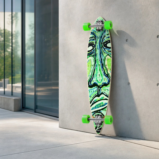 Punked Countdown Pintail 40" Longboard - Longboards USA