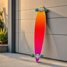 Punked Gradient Pink Pintail 40" Longboard - Longboards USA