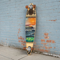 Punked Wave Scene Pintail 40" Longboard - Longboards USA