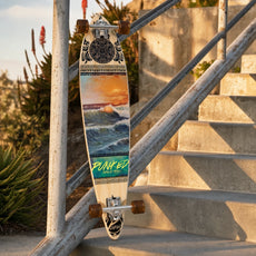 Punked Wave Scene Pintail 40" Longboard - Longboards USA