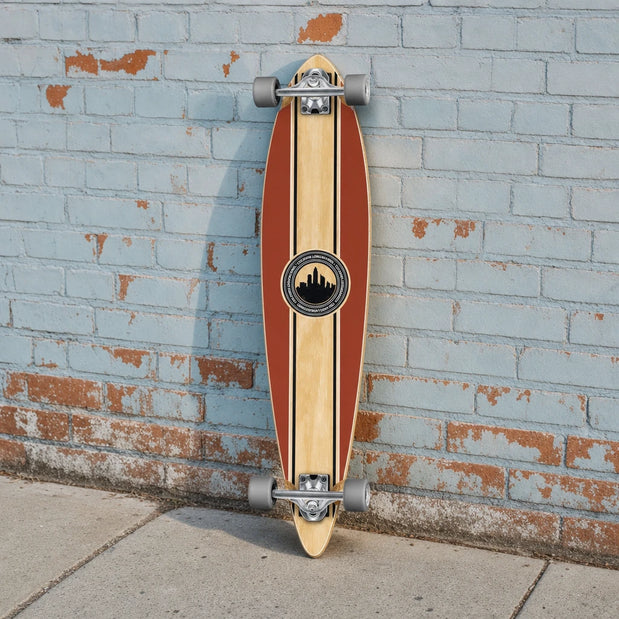 Punked Crest Pintail 40" Longboard - Longboards USA