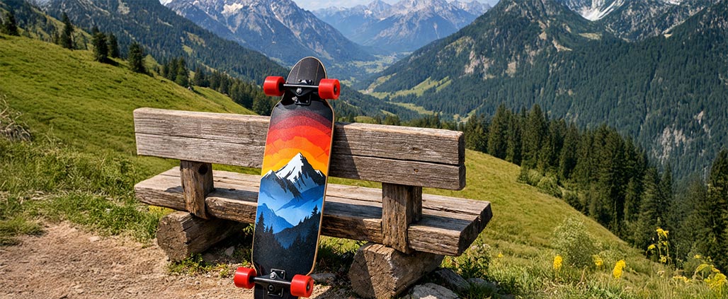 38 Inch Downhill Longboard