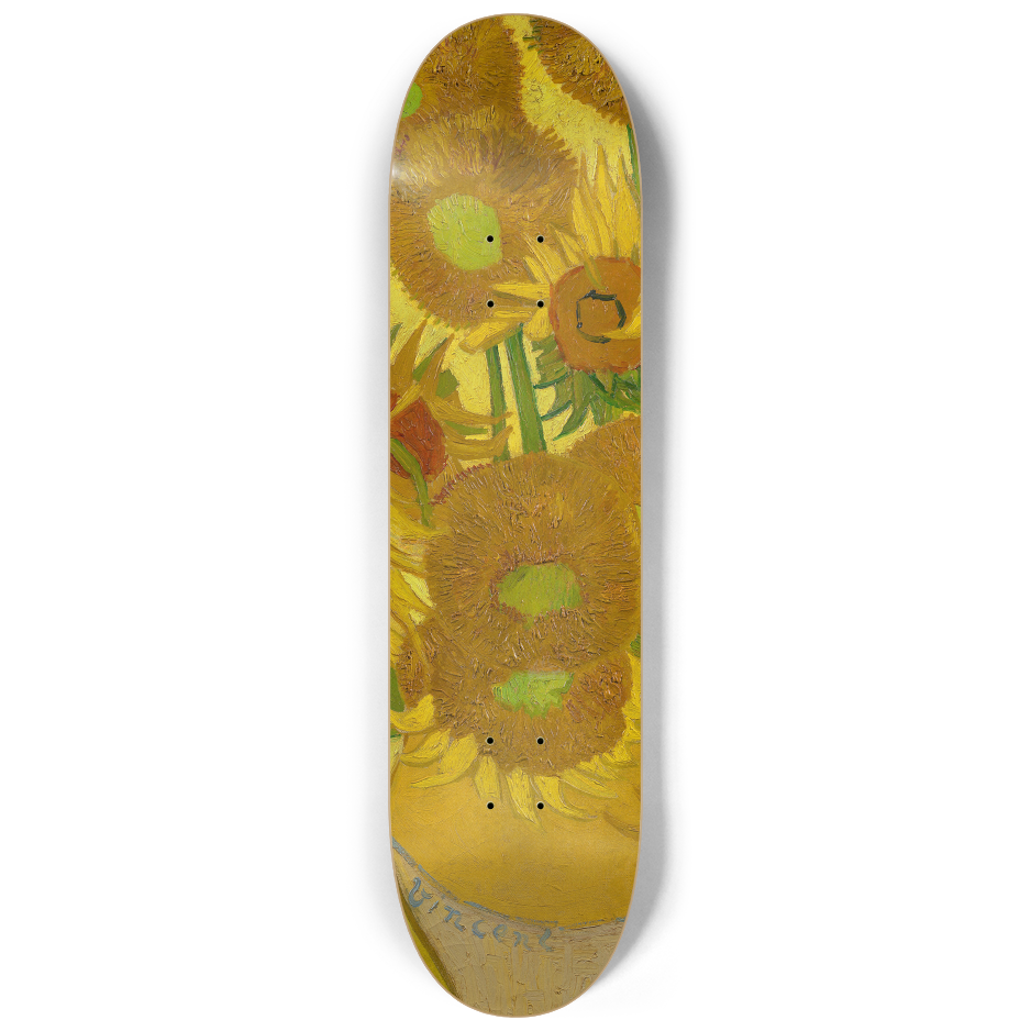 Van Gogh Almond Sunflower Starry Night Wall Art – Longboards USA