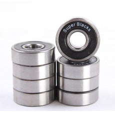 Super Blacks Longboard Skateboard Bearings - Longboards USA
