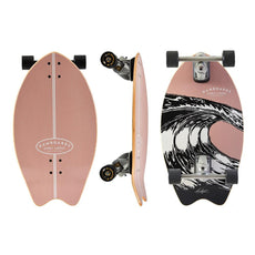 Hamboards Twisted Fin 26" Surfskate Shortboard Pump Cruiser - Longboards USA