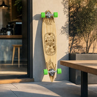 Yocaher Adventure Natural 40" Pintail Longboard - Longboards USA