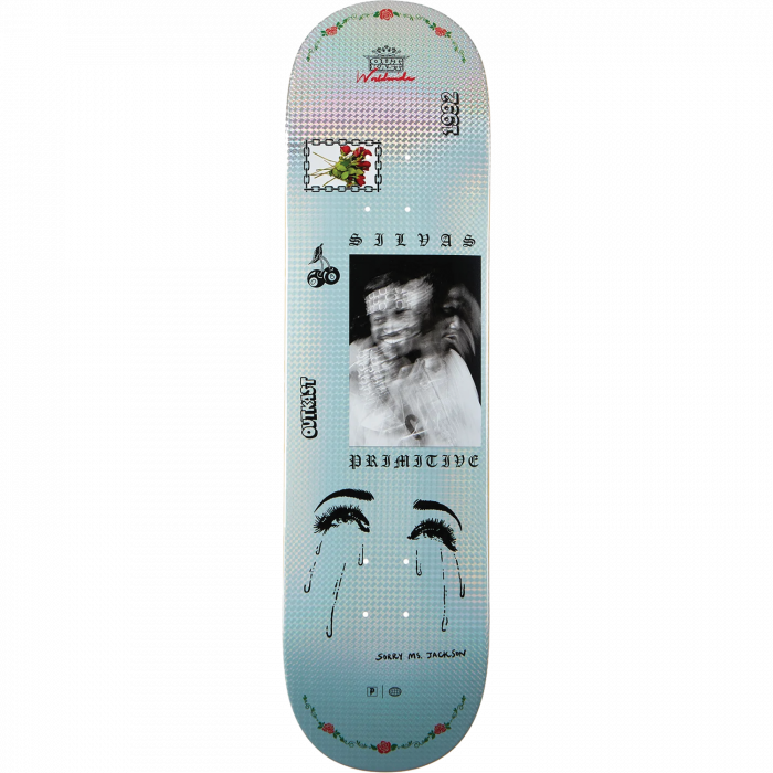 Primitive Silvas Jackson 8.38" Skateboard Deck - Longboards USA