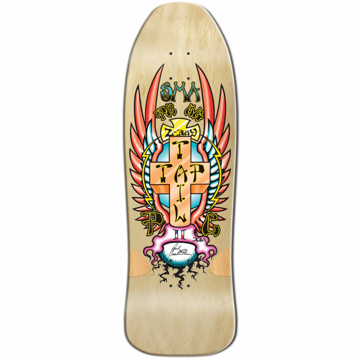Santa Monica Airlines onstantineau Series 3" 9.5X30" Nat Skateboard Deck - Longboards USA