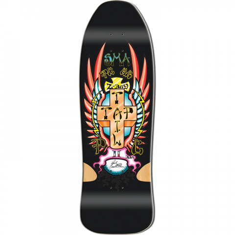 Santa Monica Airlines onstantineau Series 3" 9.5X30" Blk Formica Skateboard Deck - Longboards USA