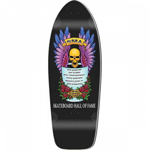 Santa Monica Airlines all Of Fame 11X31.5" Blk Dip Skateboard Deck - Longboards USA
