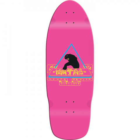 Santa Monica Airlines atas Black Panther 1St Ed. 10X29" Pnk Dip Skateboard Deck - Longboards USA