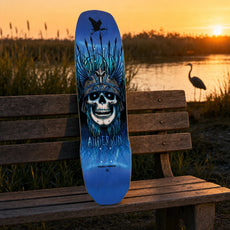 Powell Peralta Anderson Heron 9.13" Blue Foil Skateboard Deck - Longboards USA