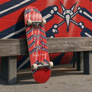 Powell Peralta Rat Bones  10" Red Foil Skateboard Deck - Longboards USA