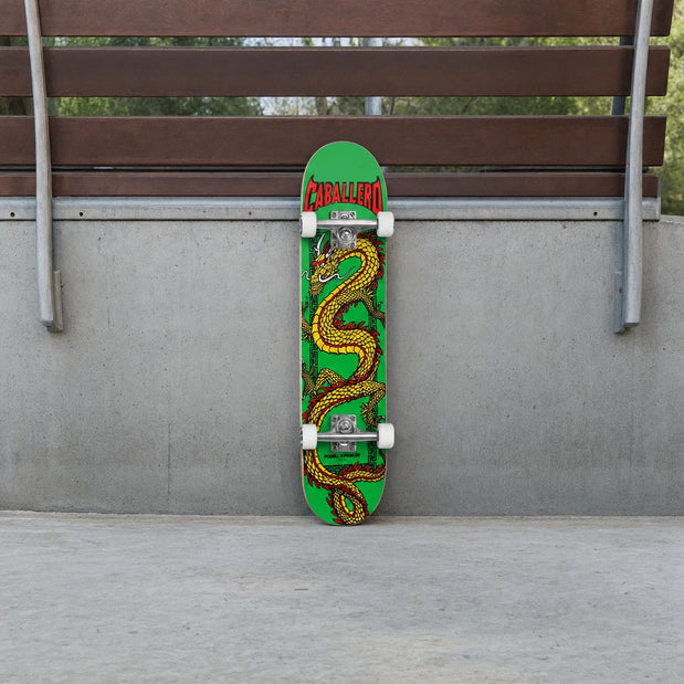 Powell Peralta Cab Chinese Dragon Green 7.5″ Skateboard - Longboards USA