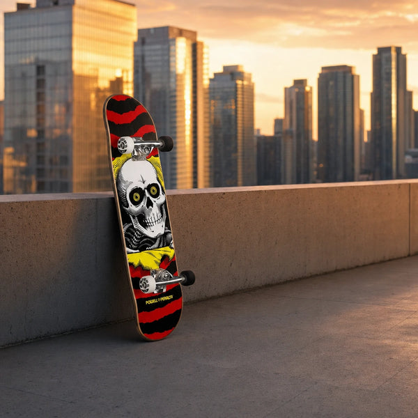 Powell Peralta Ripper Red/Yellow 7.75″ Skateboard – Longboards USA