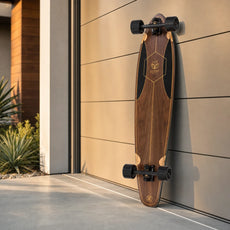 Z-Flex Ruins To Roses Roundtail 39" Kicktail Longboard.. - Longboards USA