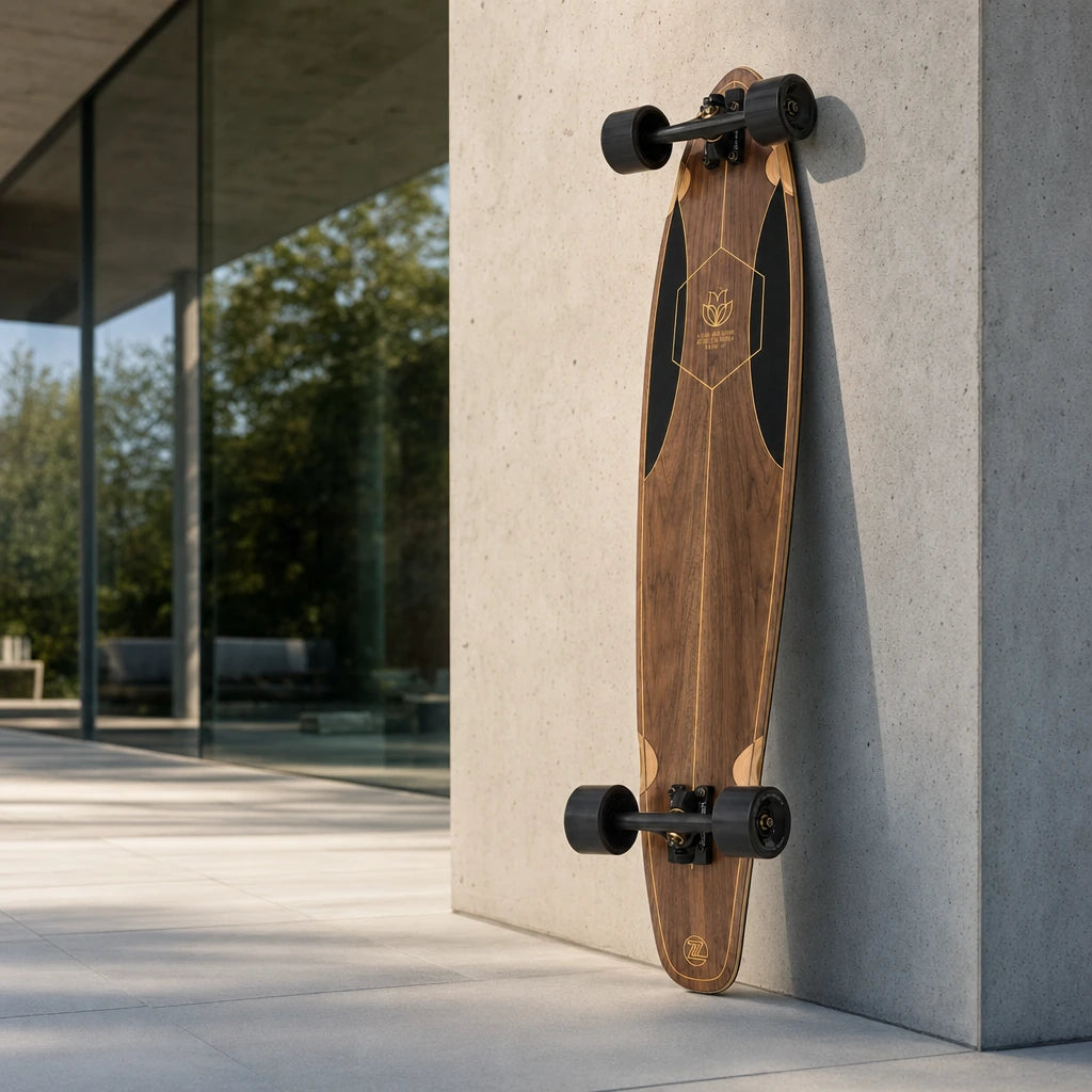 Z-Flex Skateboards Ruins To Roses Roundtail 39