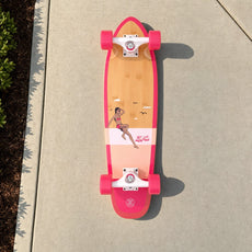 Z-Flex Bamboo Pink 27" Cruiser - Longboards USA