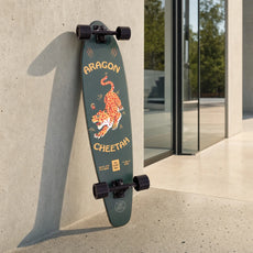 Z-Flex Cheetah Roundtail 39" Kicktail Longboard - Longboards USA