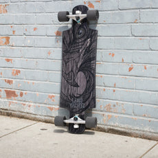 Landyachtz Drop Hammer Black Eagle 35" Drop Through Longboard - Longboards USA