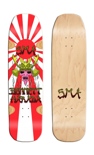 Santa Monica Airlines Harada Tiger Samurai 9" Skateboard Deck - Smart Tech
