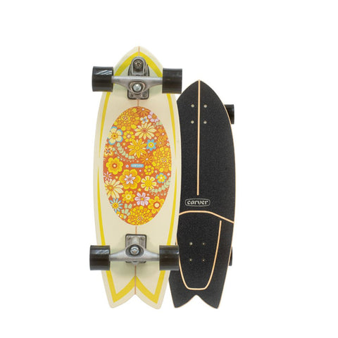 Carver Bloom 29.25" Surfskate C7 Raw -version 4