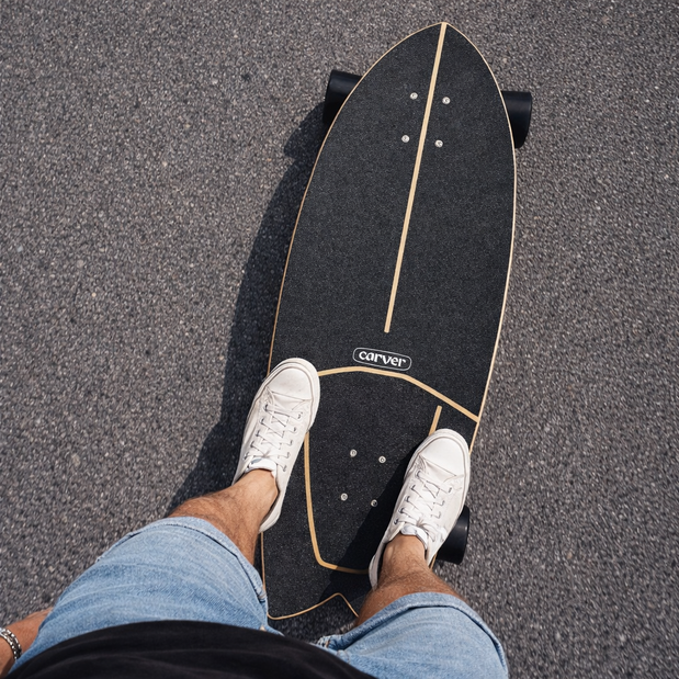 Carver x Adam Nienow Mariposa Surfskate 29" Cruiser Longboard with CX Trucks