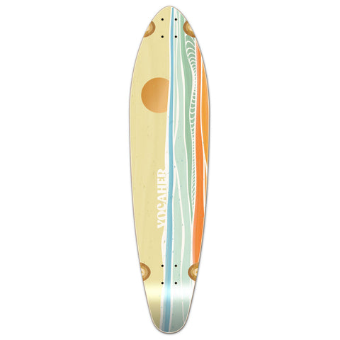 Yocaher Horizon Day 40" Kicktail Longboard Deck