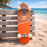 Globe Big Blazer 32" Complete Cruiser Longboard – Coconut / Mandarin