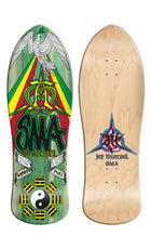 Santa Monica Airlines Hartsel 10.25" Skateboard Deck - Green Stain