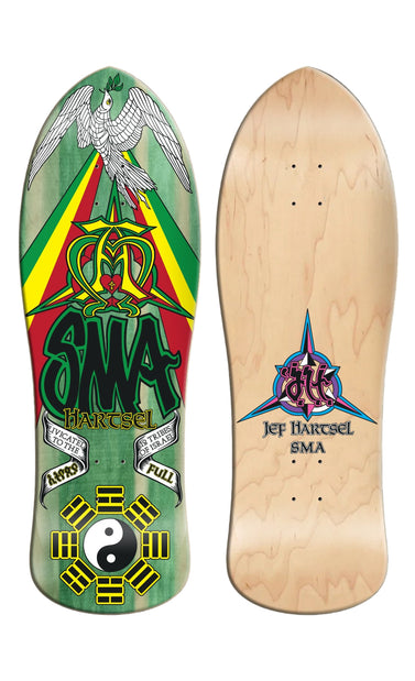 Santa Monica Airlines Hartsel 10.25" Skateboard Deck - Green Stain