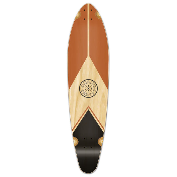 Yocaher Mountain Kicktail 40" Longboard Deck - Earth Series