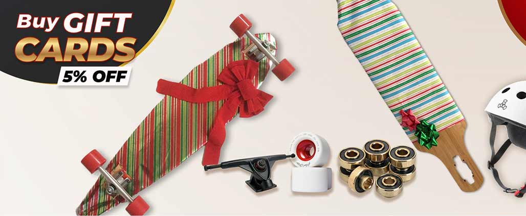 Why Give a Longboard Skateboard Gift Card for the Holidays?