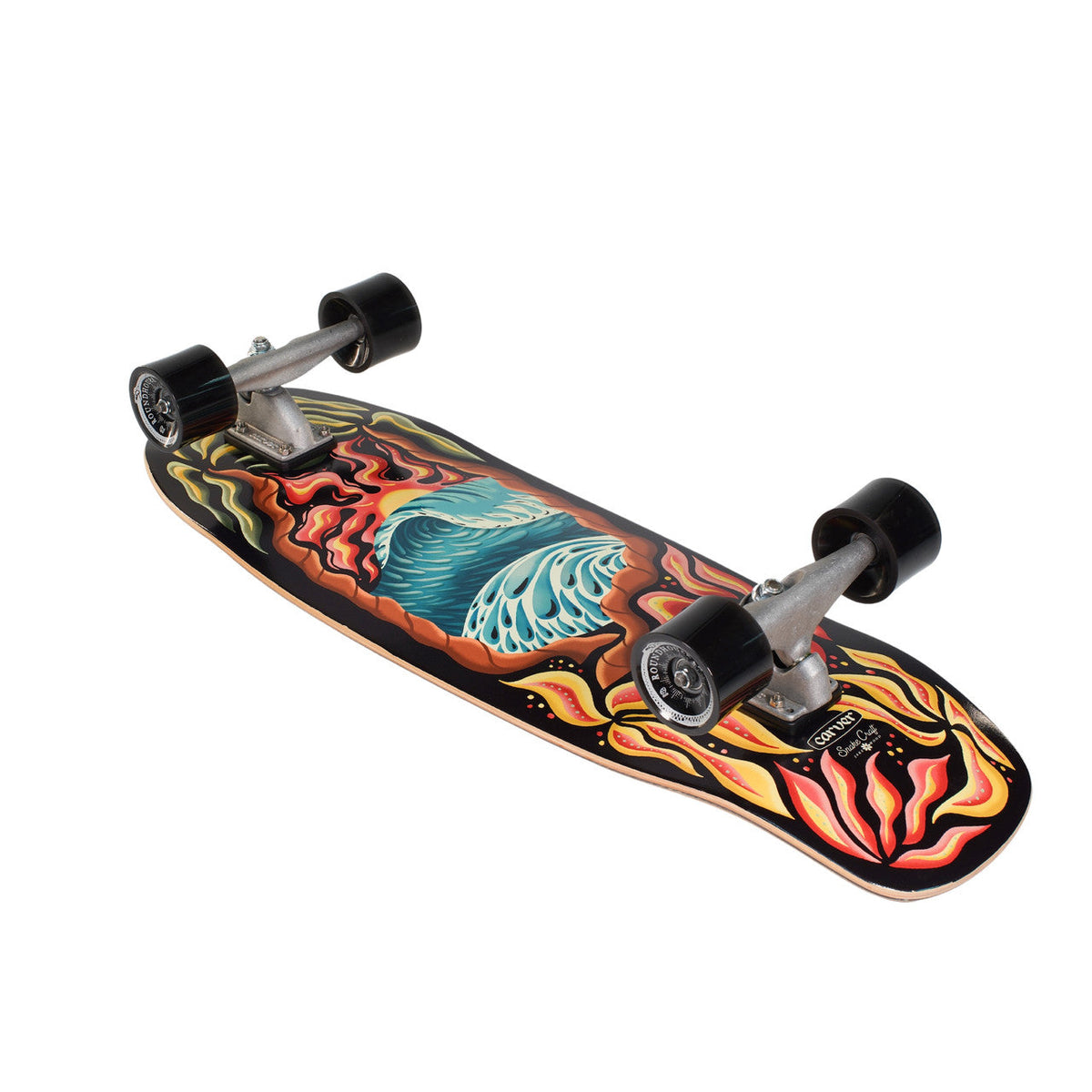 Carver Psychedelic Sunset Surfskate 32