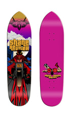Santa Monica Airlines Reuter 8.5" Pink Top Skateboard Deck