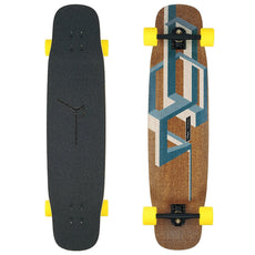 Loaded Basalt Tesseract Bamboo Dark Blue 39" Longboard