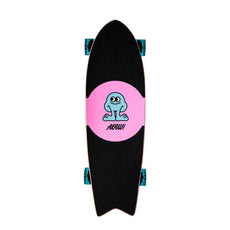 AKAW! Concreate Wave Blue 32" Surfskate Longboard - Longboards USA