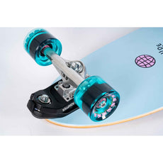 AKAW! Concreate Wave Blue 32" Surfskate Longboard - Longboards USA