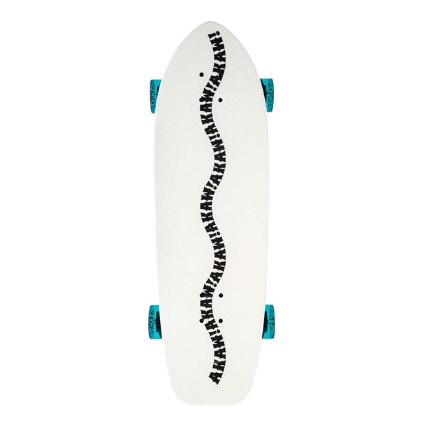 AKAW! Splitwave Blue 30" Surfskate Longboard - Longboards USA