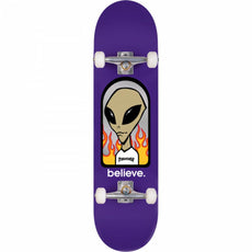 Alien Workshop Believe Thrasher 7.75" Skateboard Complete - Longboards USA