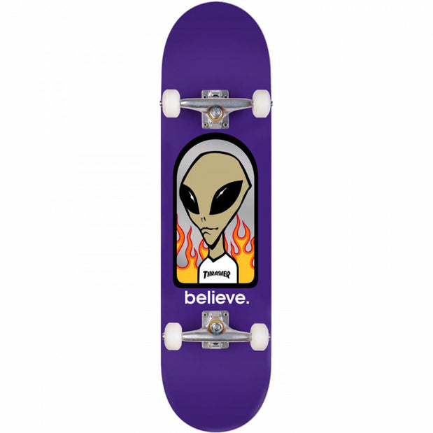 Alien Workshop Believe Thrasher 8.25" Skateboard - Longboards USA