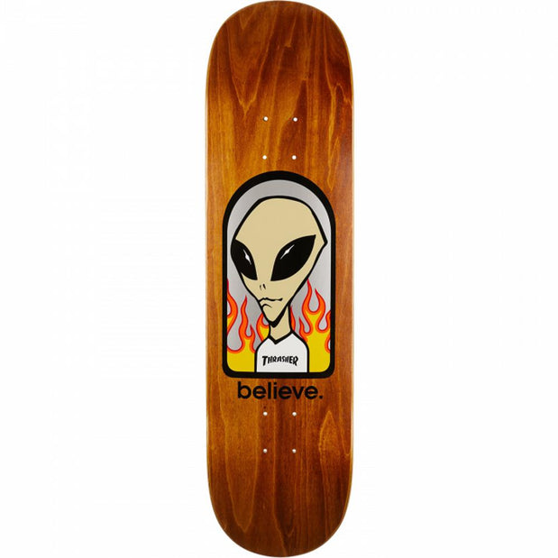 Alien Workshop Believe Thrasher 8.25" Skateboard Deck - Longboards USA