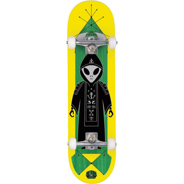 Alien Workshop High Priest 8.25" Yellow Skateboard - Longboards USA